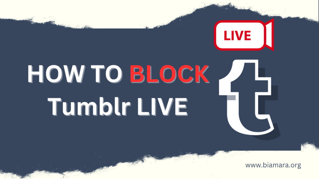 how to block tumblr live