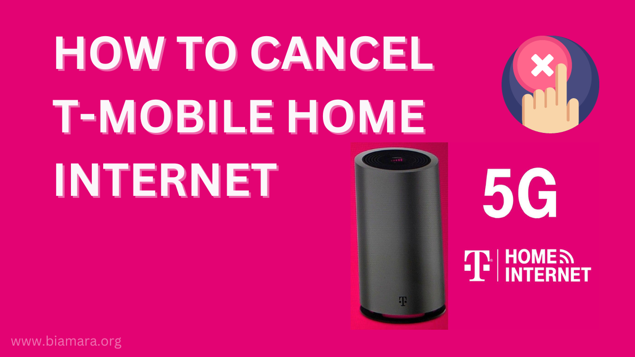 how to cancel tmobile home internet